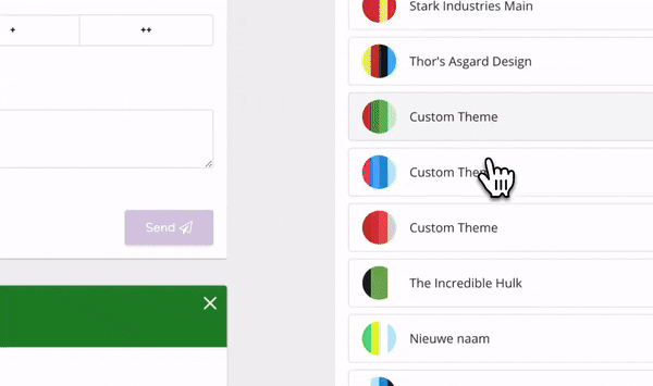 Themes cleanup
