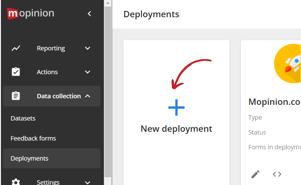 Add new deployment
