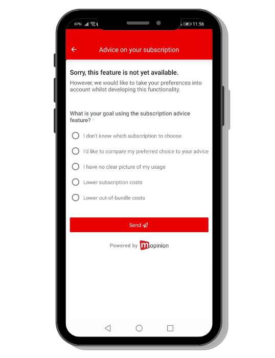 Multiple choice questions examples - Vodafone