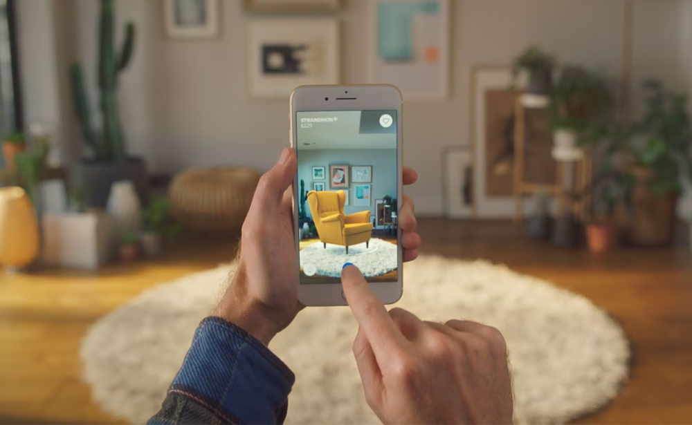 Ikea Place app example