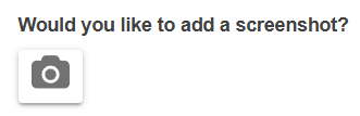 Visual feedback in customer feedback form
