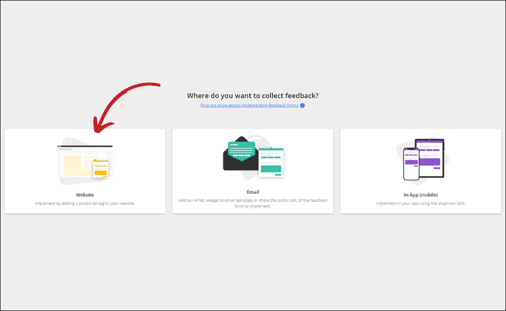 Website form